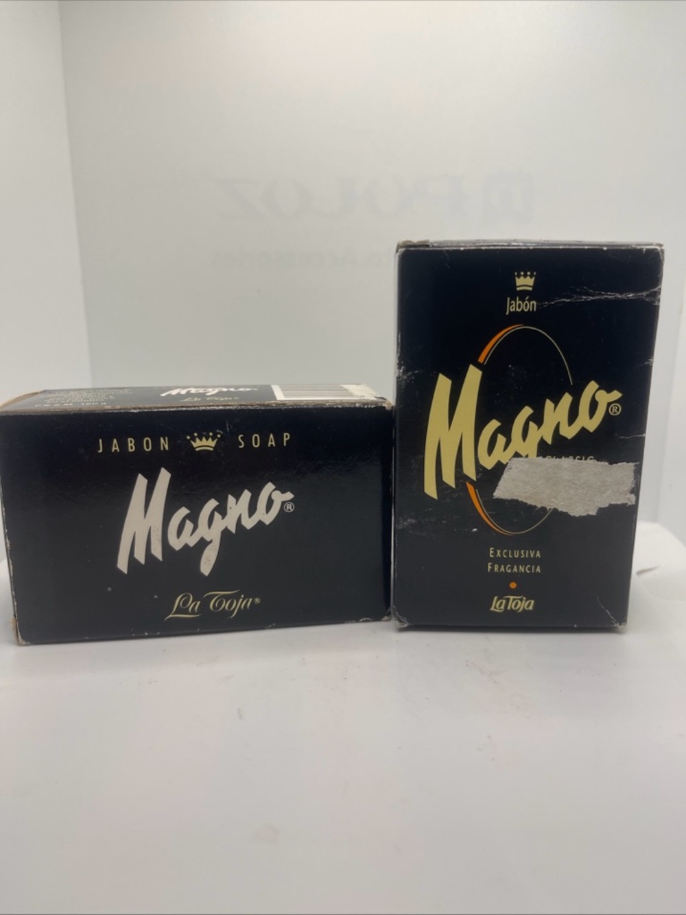 Vintage Magno La Toja S.A. Soap 1970s 1980s Made In Spain Box LOT OF 2 NEW RARE